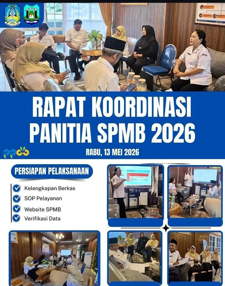 SMAN 1 Driyorejo Gelar Rapat Koordinasi SPMB 2026, Kepala Sekolah Tekankan Transparansi dan Pelayanan