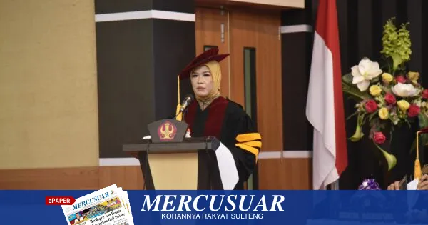 Dikukuhkan sebagai Guru Besar Untad, Prof. Husnah Tekankan Keuangan sebagai Pemicu Keberlanjutan di Tengah Polycrisis