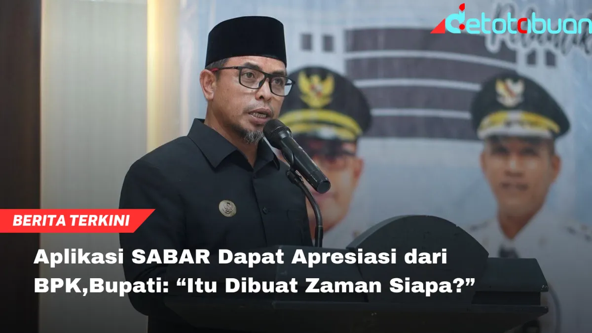 Aplikasi SABAR Boltara Dipuji BPK, Bupati Sirajudin Singgung Inovasi Warisan Pemerintahan Sebelumnya