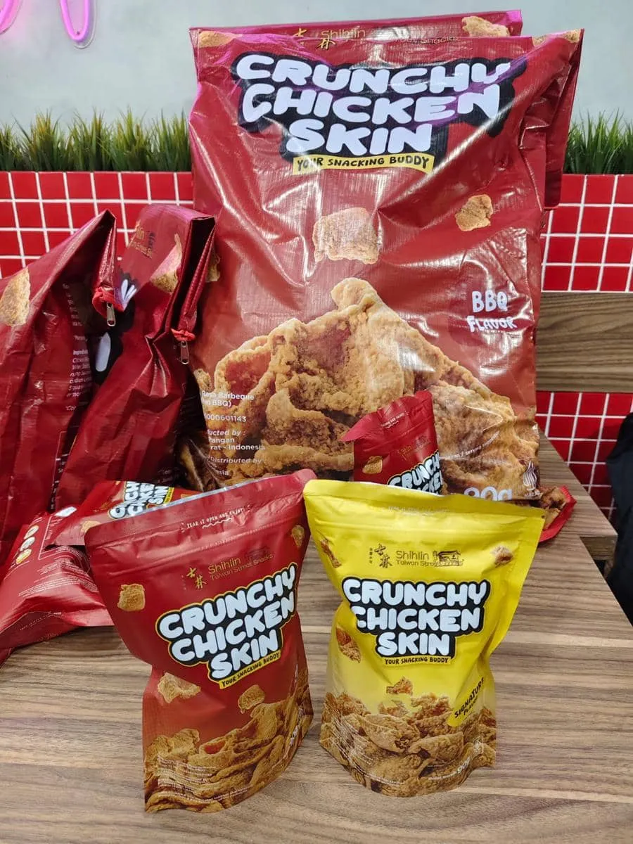 Shihlin Perluas Pasar ke Ritel Lewat Peluncuran Camilan Kemasan Crunchy Chicken Skin