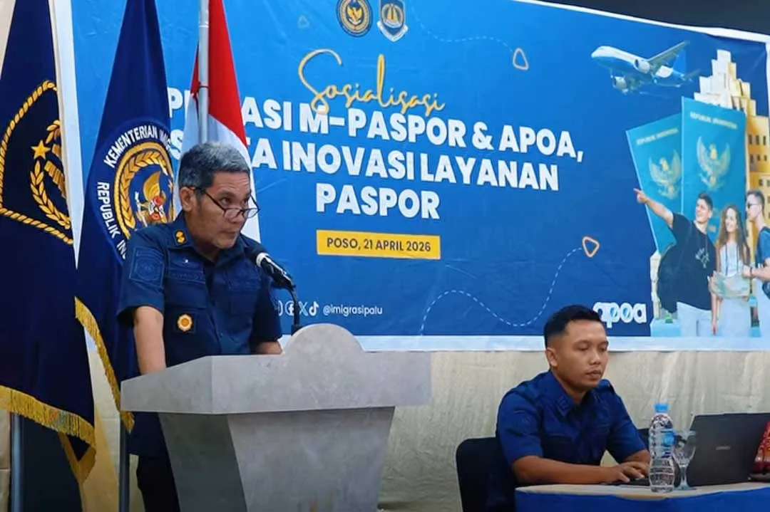 Imigrasi Palu Sosialisasikan Aplikasi M-Paspor dan APOA di Poso