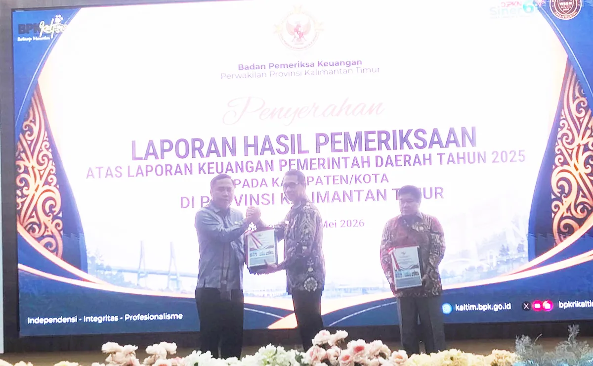 Kutai Barat Raih Opini WTP ke-10 Berturut-turut atas Laporan Keuangan 2025