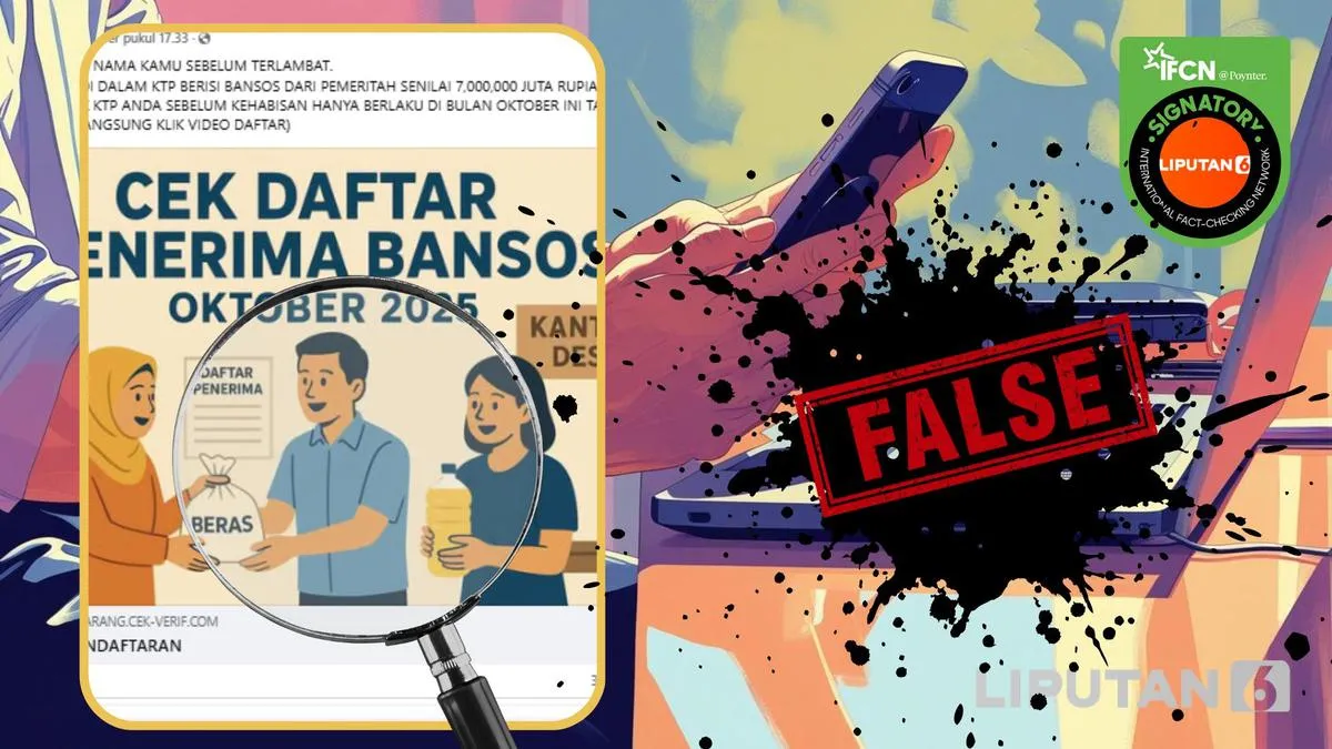 Hoaks Klaim KTP Berisi Bansos Kian Marak, Modusnya Minta Data Pribadi Lewat Tautan