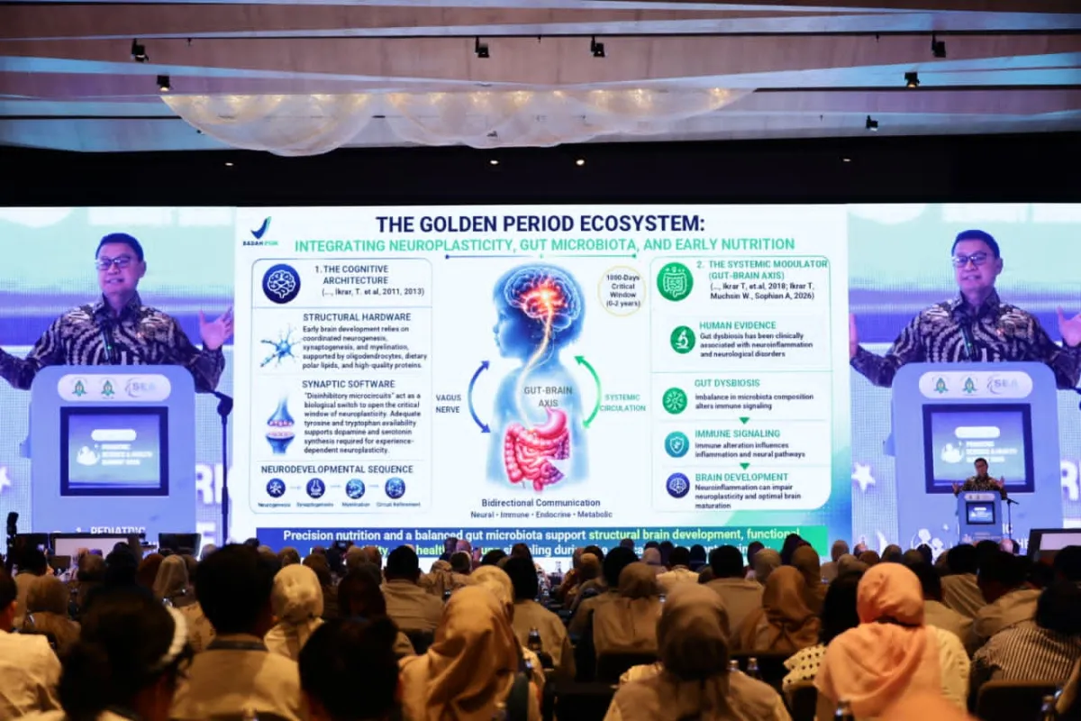 Taruna Ikrar: Investasi Gizi dan Kesehatan Otak Anak pada 1.000 HPK Jadi Strategi Masa Depan Asia Tenggara