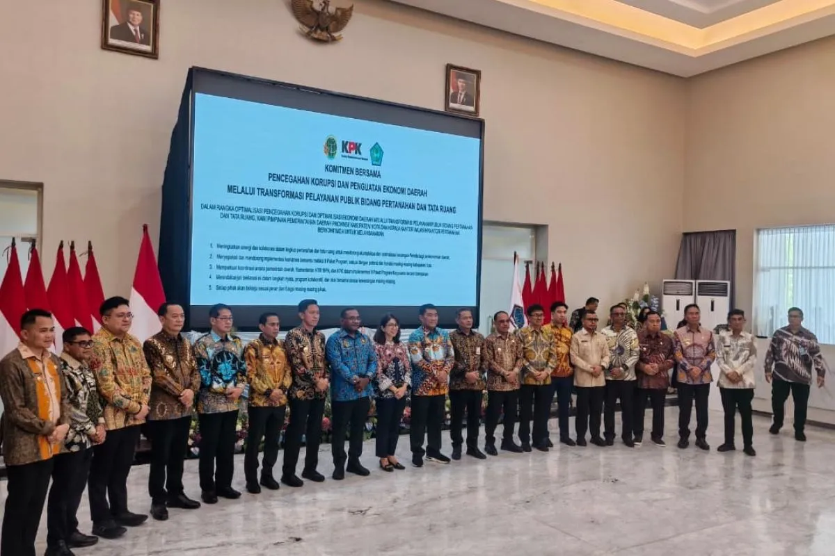 ATR/BPN dan KPK Perkuat Sinergi Transformasi Layanan Pertanahan di Sulawesi Utara