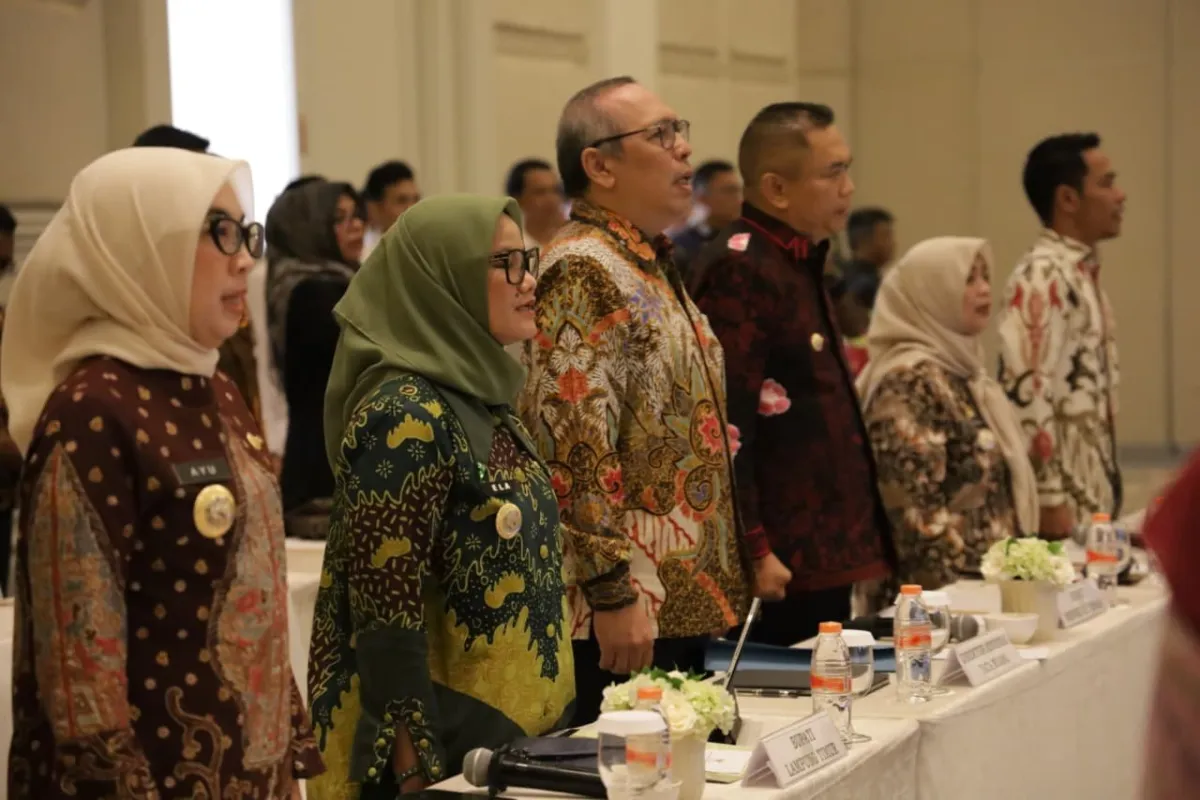 Bupati Lampung Timur Bahas Sinkronisasi RTRW dalam Rakor Lintas Sektor di Jakarta