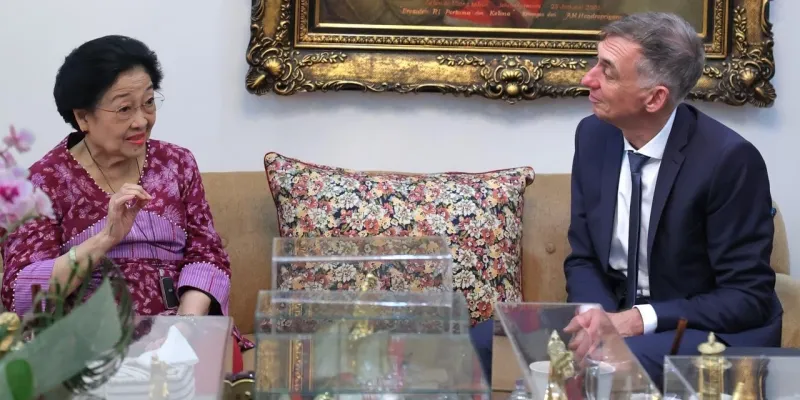 Megawati Bertemu Dubes Jerman, Bahas Geopolitik hingga Antisipasi Krisis Global