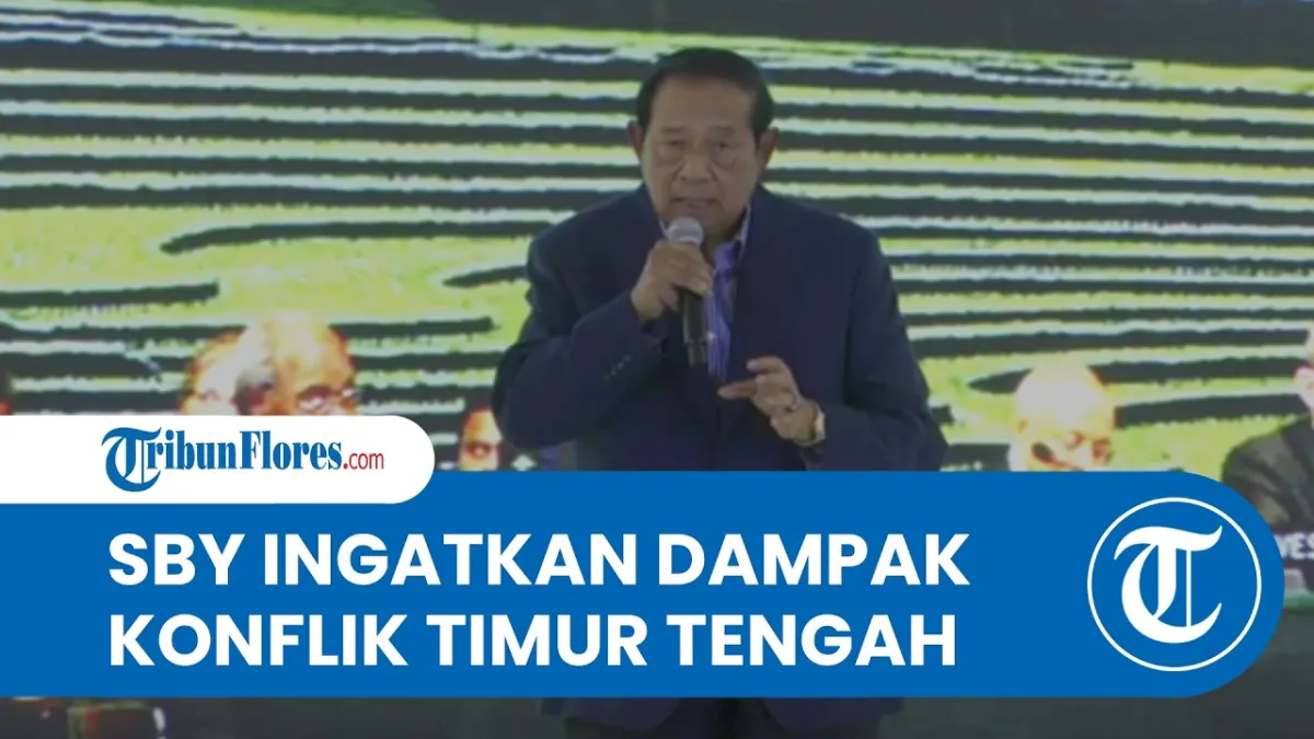 SBY Peringatkan Dampak Konflik Timur Tengah, Nilai Ekonomi Global Bisa Memburuk Jika Perang Berlanjut