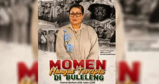 Putri Suastini Koster Berbaur di Bulfest 2026, UMKM dan Kuliner Lokal Buleleng Jadi Perhatian