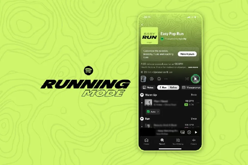 Cara Menggunakan Spotify Running Mode