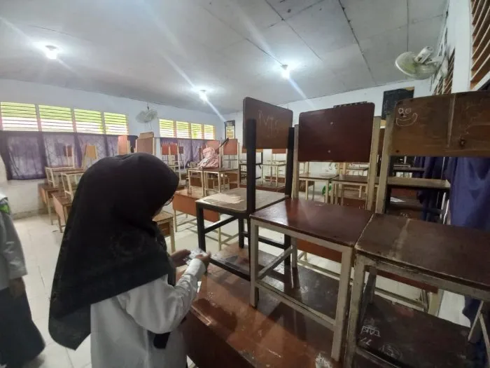 MTsN 2 Kota Jambi Matangkan Persiapan ASAS, Panitia Tata Ruang dan Nomor Peserta