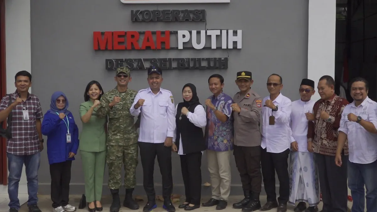Wabup Tabalong Resmikan Koperasi Desa Merah Putih di Sungai Buluh, Tekankan Pengelolaan Transparan