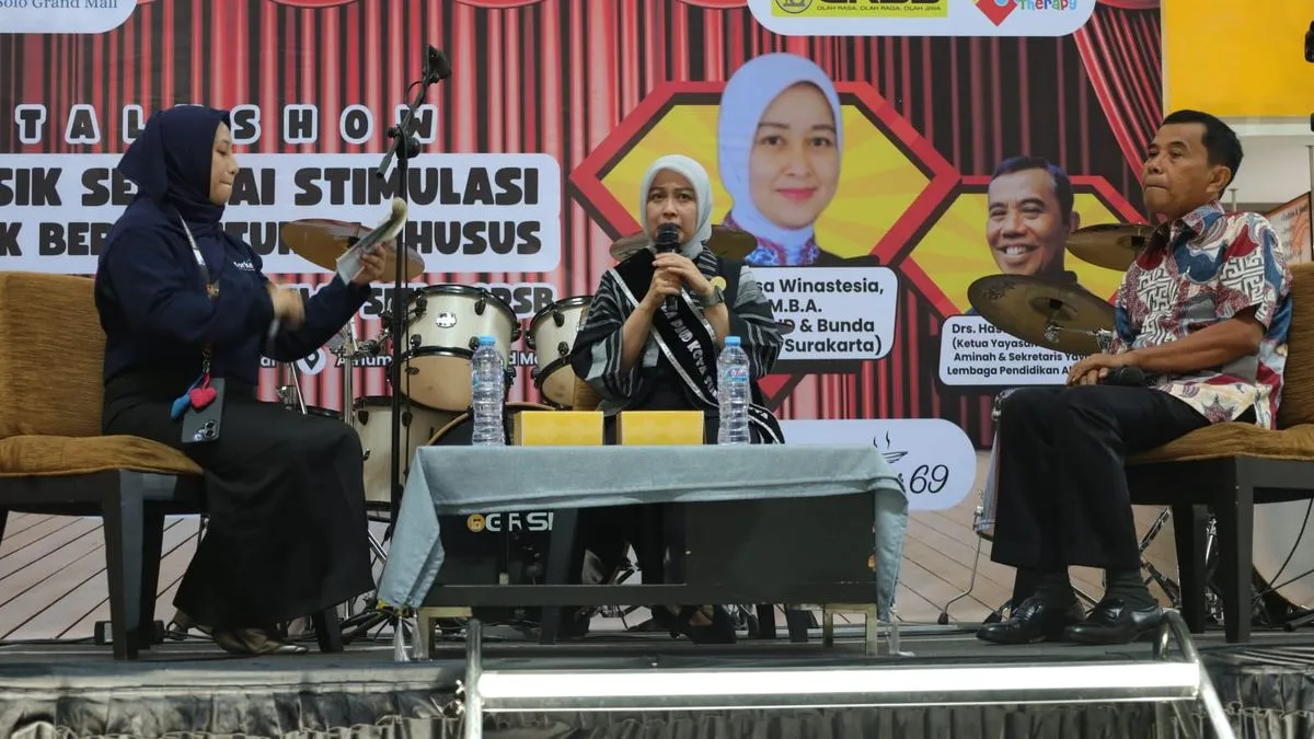 Talkshow di Neo Solo Grand Mall Soroti Musik sebagai Stimulasi bagi Anak Berkebutuhan Khusus