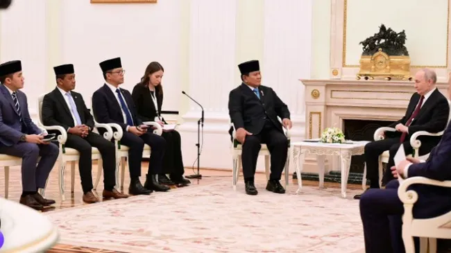 Bahlil Dampingi Prabowo Bertemu Putin di Kremlin, Bahas Diplomasi Energi