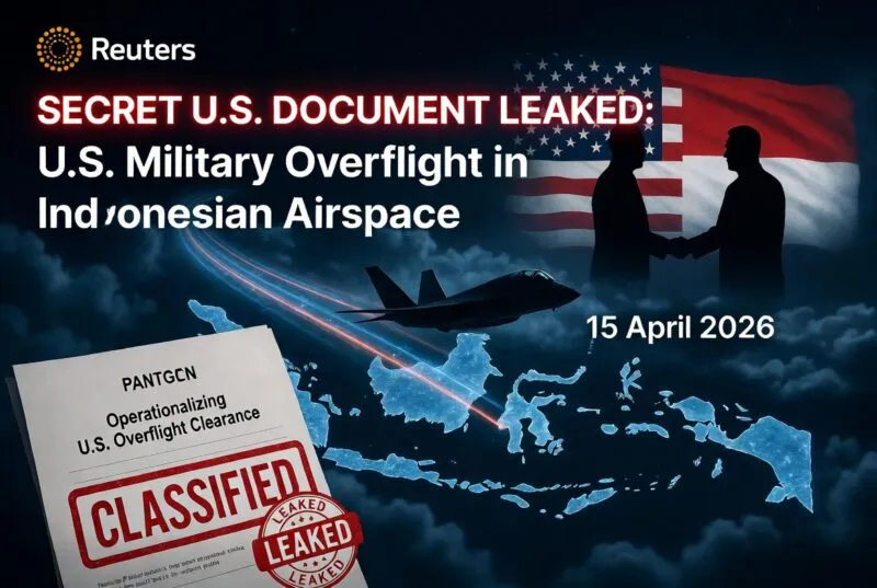 Dokumen Pertahanan AS Bocor, Pembahasan Akses Overflight Militer di Ruang Udara Indonesia Jadi Sorotan