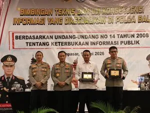 Polda Bali Gelar Bimtek dan Sidang Pengujian Konsekuensi untuk Perkuat Keterbukaan Informasi Publik