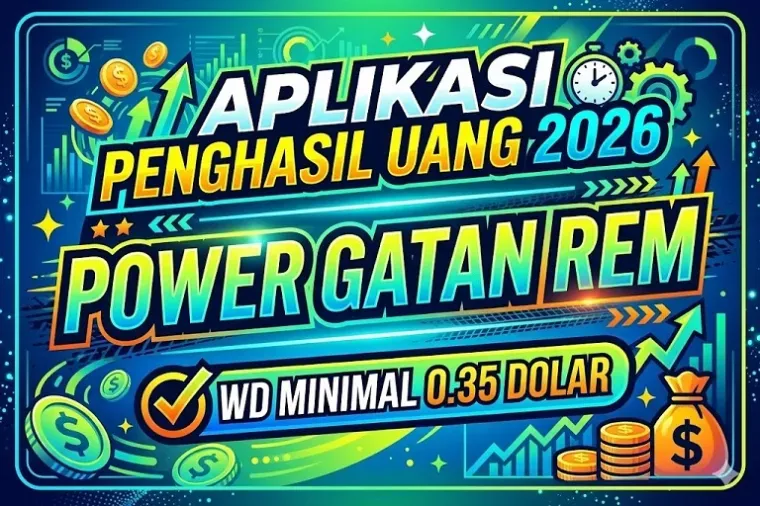 Aplikasi Penghasil Uang 2026 “Power Gatan Rem” Diklaim Terbukti Membayar, Ini Cara Kerja dan Fitur yang Diuji 24 Jam