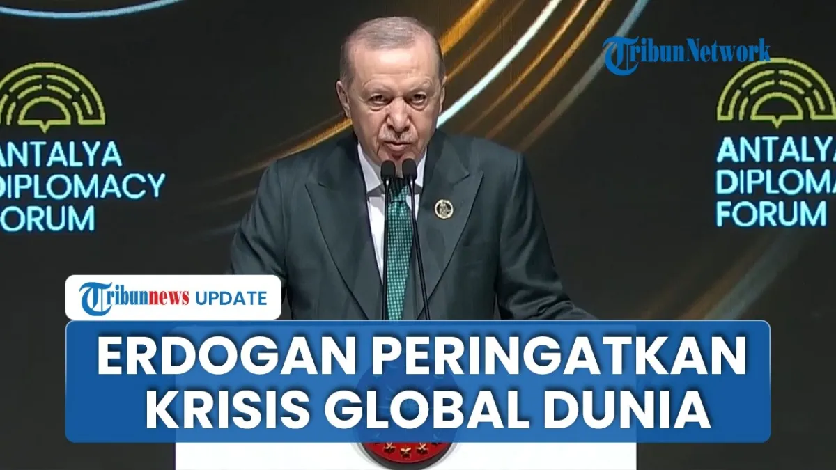 Erdogan Peringatkan Krisis Global dan Dorong Reformasi Sistem Internasional