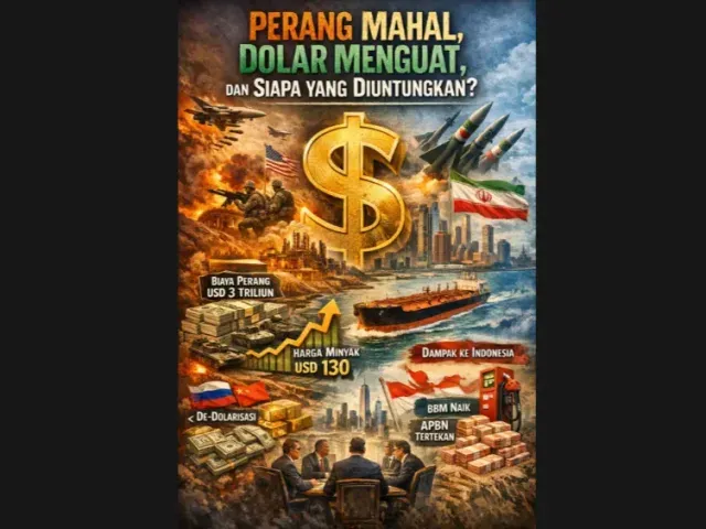 Krisis Timur Tengah dan Paradoks Dolar: Perang Kian Mahal, Dampak Energi Menjalar, Siapa Diuntungkan?