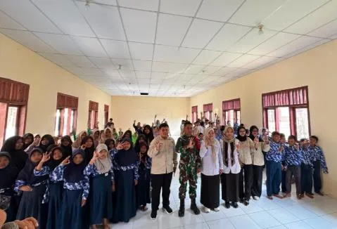 Satgas TMMD Ke-129 Beri Edukasi Gizi, Pencegahan Stunting, dan Kesehatan Reproduksi di Desa Kesongo