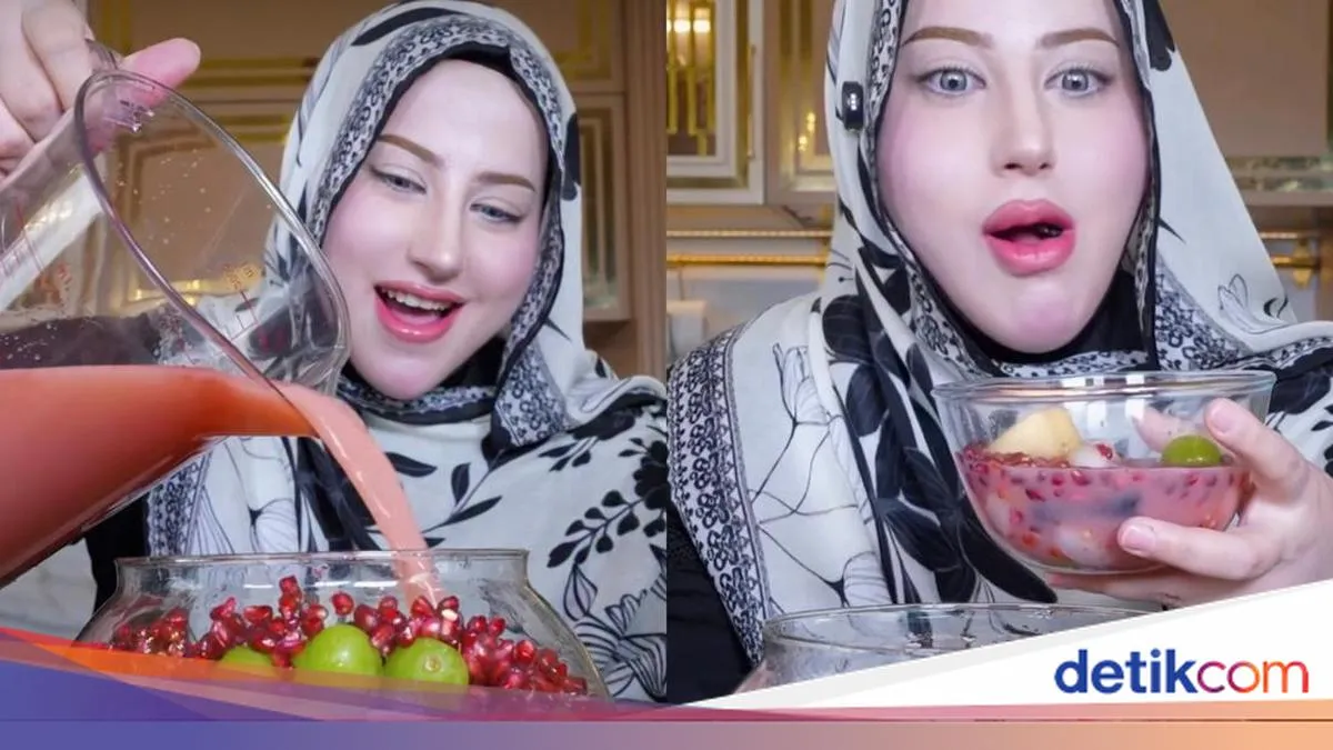 Tasyi Athasyia Ikut Coba Asinan Buah ‘Sultan’ yang Viral, Ini Racikan Versinya