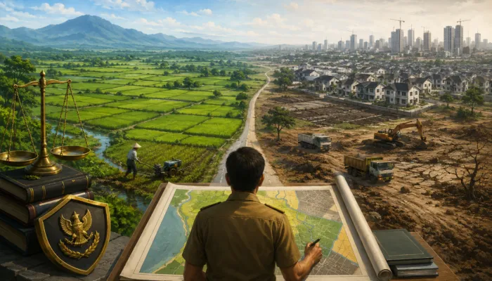 Alih Fungsi Lahan Dinilai Lebih Ditentukan Tata Ruang Daerah Ketimbang Aturan Nasional