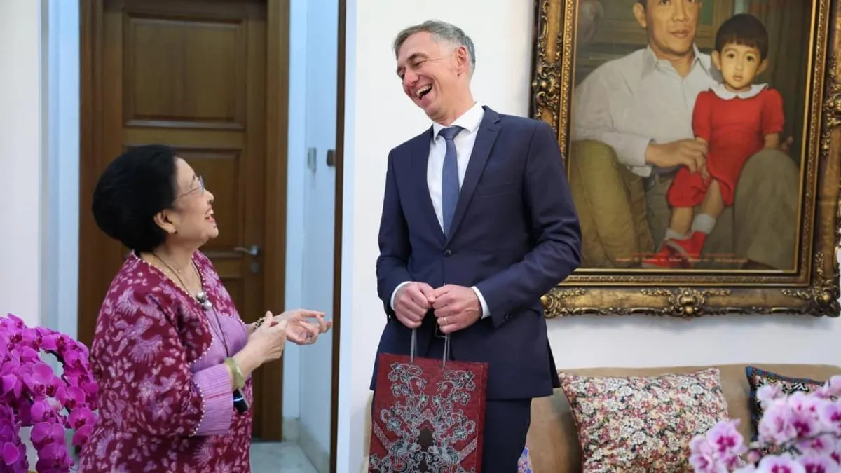 Megawati Terima Dubes Jerman Ralf Beste, Bahas Geopolitik dan Antisipasi Krisis Global