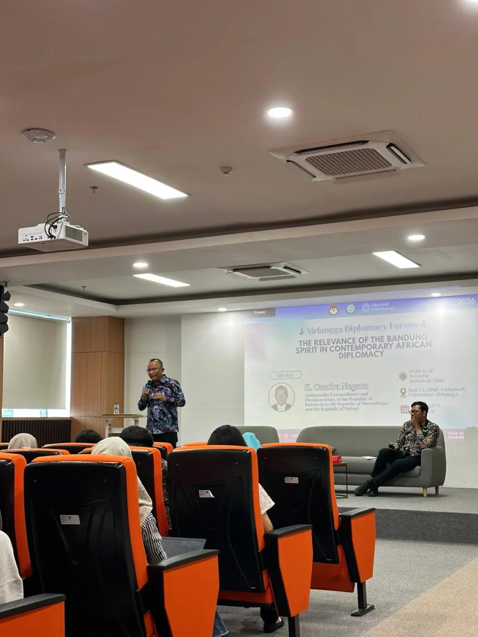 Airlangga Diplomacy Forum Bahas Relevansi Semangat Bandung dalam Diplomasi Afrika Masa Kini