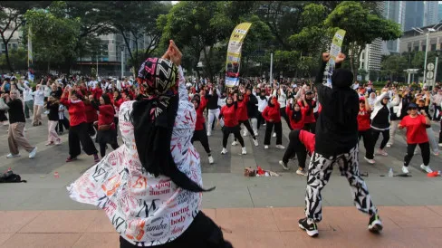 Car Free Day Berkembang Jadi Ruang Publik Modern, Dimanfaatkan untuk Edukasi Transparansi Lelang Aset