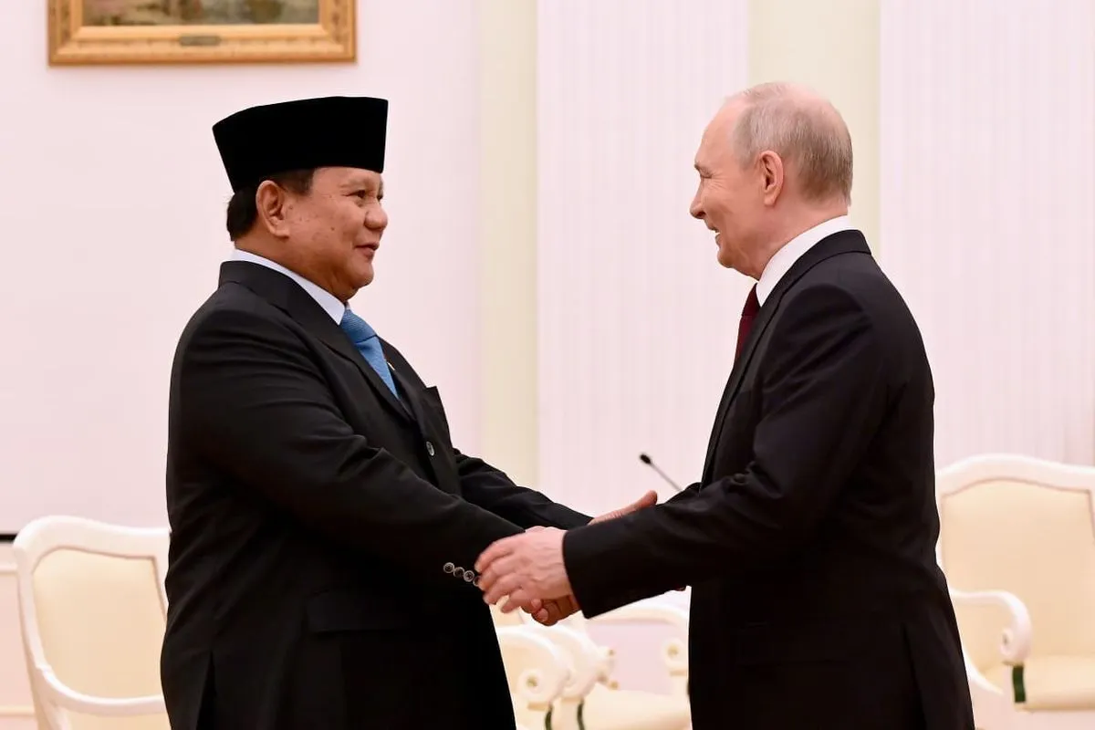 Presiden Prabowo Bertemu Vladimir Putin di Moskow, Bahas Energi hingga Pertahanan