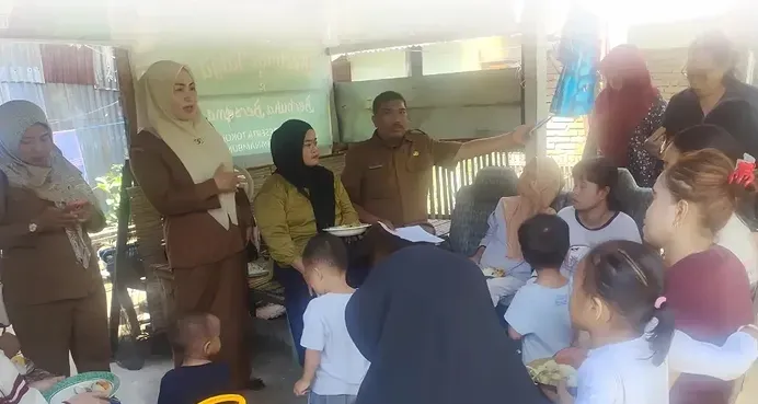 DPPKB Makassar Edukasi Warga Mariso soal Gizi Seimbang Lewat Program DASHAT