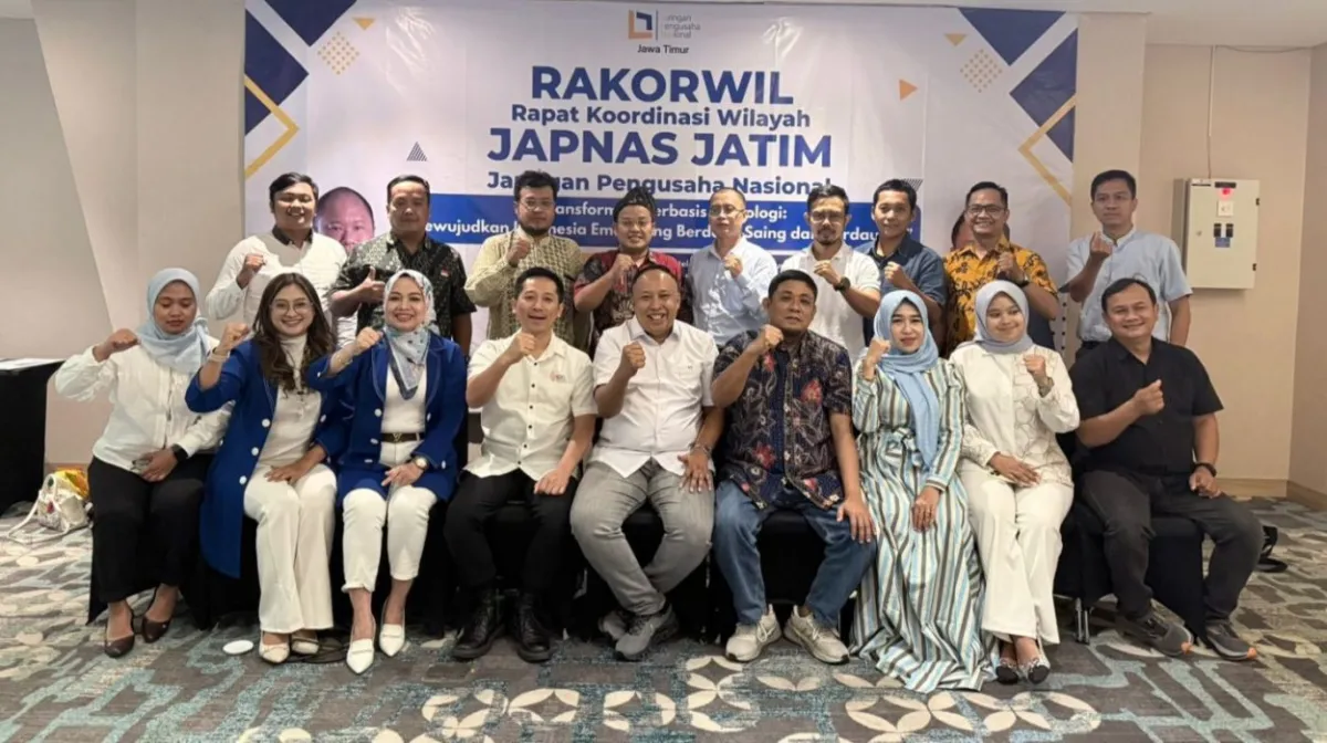 Rakorwil di Surabaya, JAPNAS Jatim Susun Strategi Menghadapi Dinamika Ekonomi Global