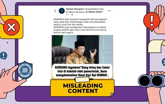 Klaim Kemenag Ambil Alih Pengelolaan Infak dan Zakat Disebut Menyesatkan