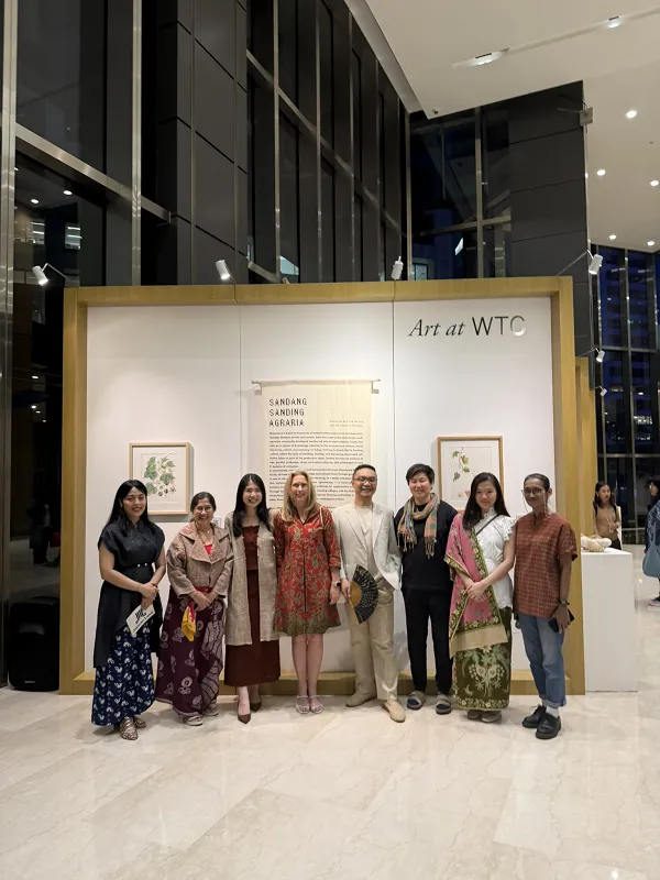 WTCA Soroti Seni dan Budaya sebagai Diplomasi Bisnis, WTC Jakarta Angkat Tekstil Agraria Tuban