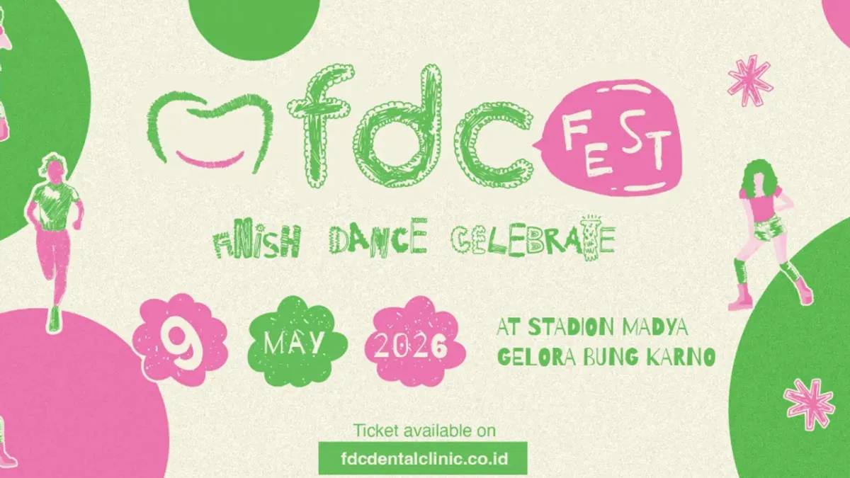 FDC FEST 2026 Padukan Lari 5K dan Konser Musik di Stadion Madya GBK