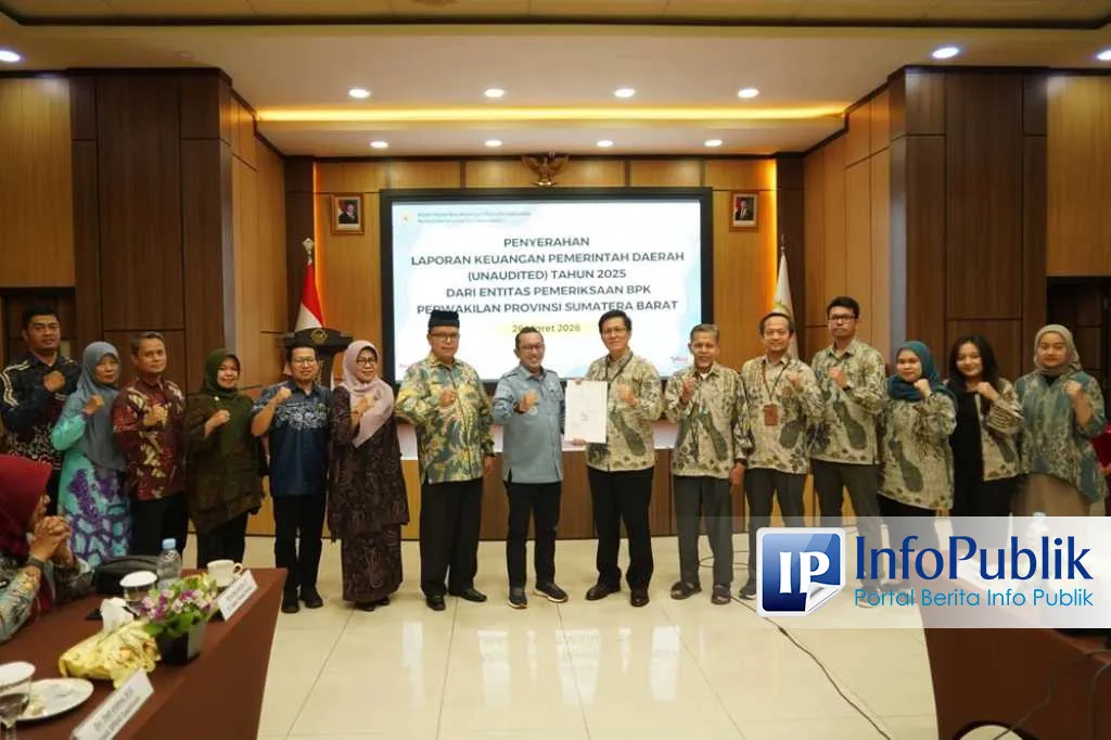 Tanah Datar Jadi Daerah Pertama Serahkan LKPD Unaudited 2025 ke BPK Sumbar