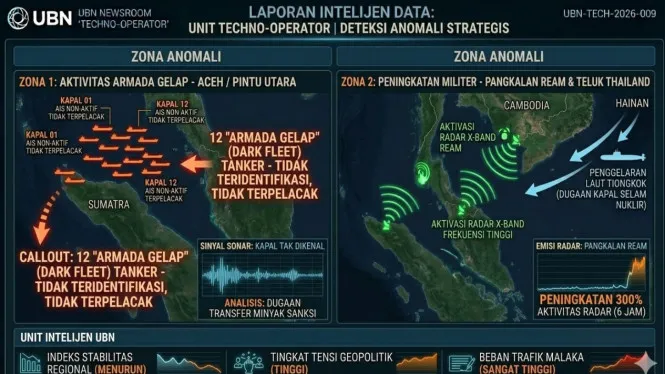 Lonjakan Kapal Tanker di Selat Malaka Soroti Pergeseran Jalur Energi Global ke Asia Tenggara