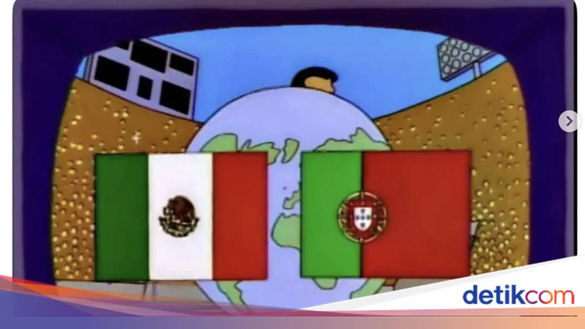 Klaim ‘Ramalan’ The Simpsons soal Final Piala Dunia Portugal vs Meksiko Ramai Dibahas, Disebut Meleset