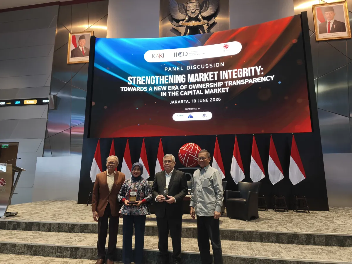 KAKI dan IICD Soroti Pentingnya Transparansi Kepemilikan untuk Perkuat Integritas Pasar Modal