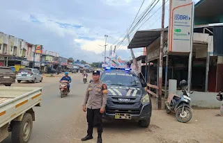 Patroli Polsek Tayan Hilir Sambangi Titik Strategis, Situasi Dilaporkan Kondusif