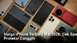 Harga iPhone Terbaru Mei 2026: Fokus Performa, Kamera, dan Proteksi Data yang Makin Ketat
