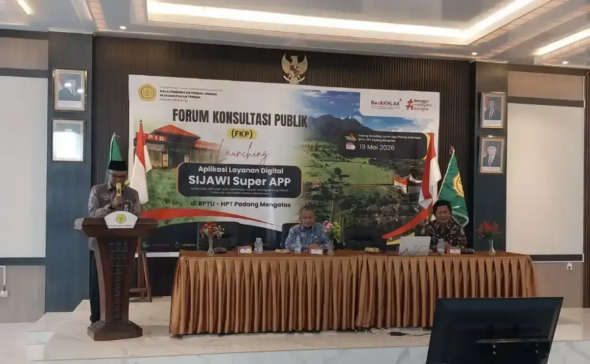 BPTU-HPT Padang Mengatas Gelar Forum Konsultasi Publik dan Luncurkan Aplikasi Layanan Digital 2026