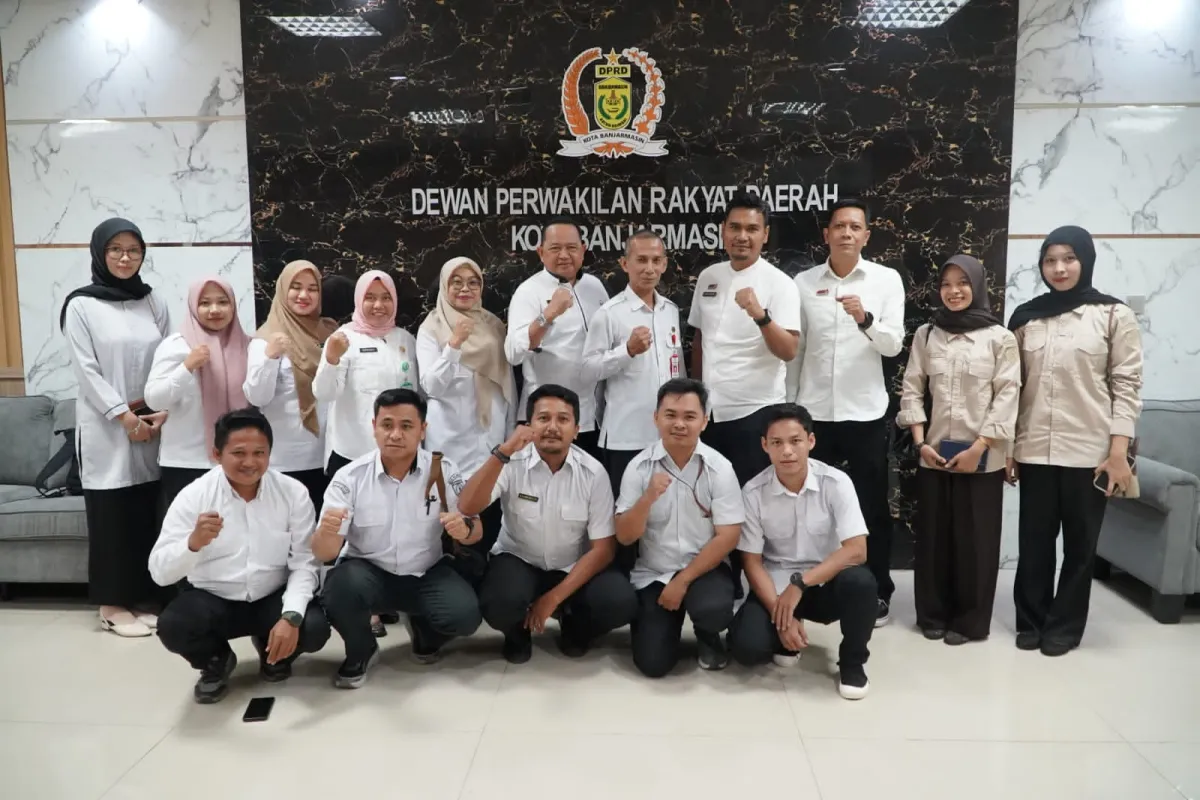 Setwan DPRD Balangan Pelajari Pola Kemitraan Media di DPRD Banjarmasin untuk Perkuat Keterbukaan Informasi