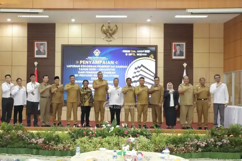 Pemkab Asahan Serahkan LKPD 2025 ke BPK Sumut, Tekankan Transparansi dan Akuntabilitas