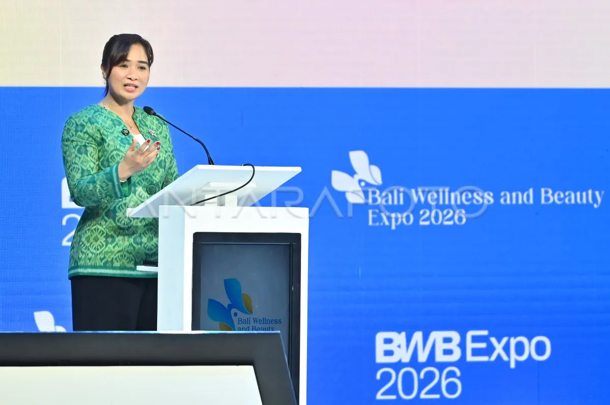 Wamenpar Ni Luh Puspa Hadiri Bali Wellness and Beauty Expo 2026 di KEK Sanur