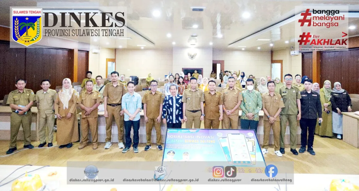 Dinkes Sulteng Sosialisasikan Aplikasi E-Berani untuk Pemantauan dan Pelaporan Germas