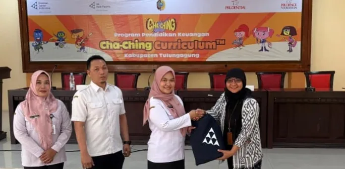 Dinas Pendidikan Tulungagung Latih 334 Guru SD Lewat ToT Literasi Keuangan Cha-Ching Curriculum