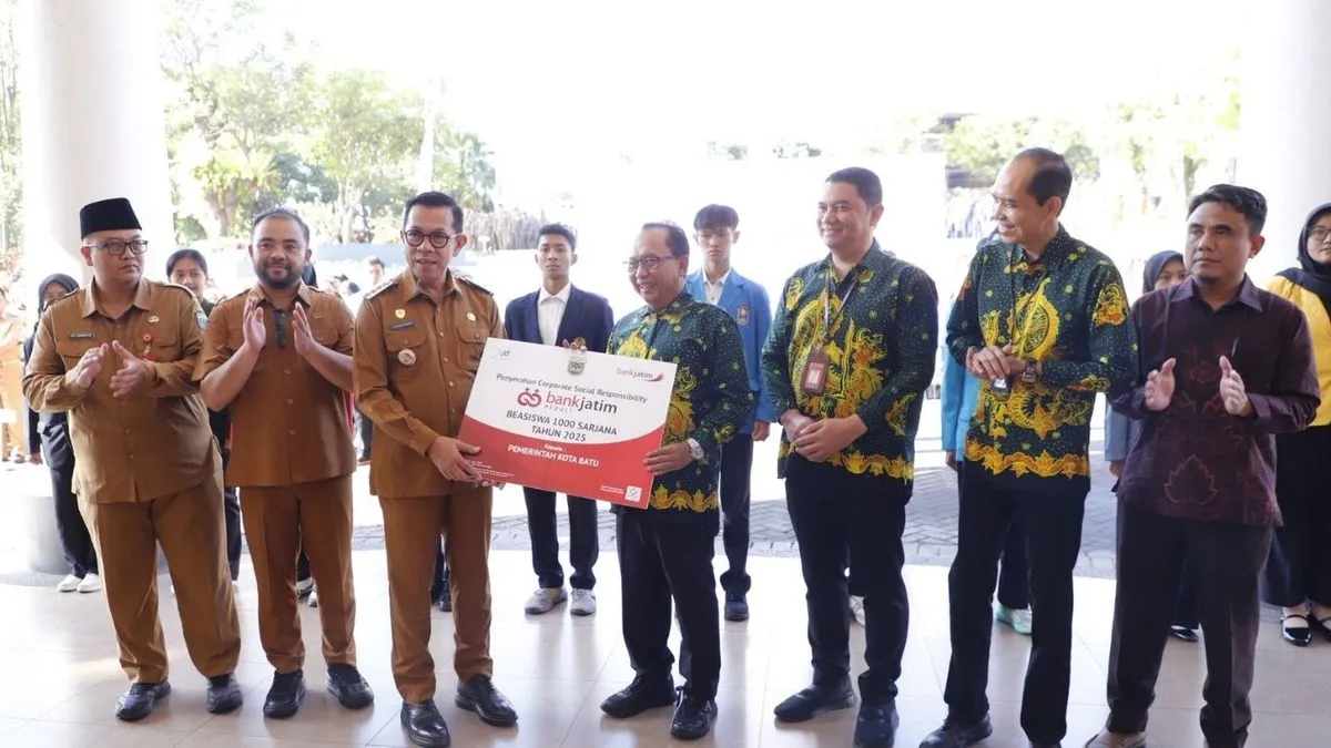 Pemkot Batu Apresiasi CSR Bank Jatim untuk Beasiswa 1000 Sarjana, Wali Kota Ajak Perusahaan Perkuat Investasi Pendidikan