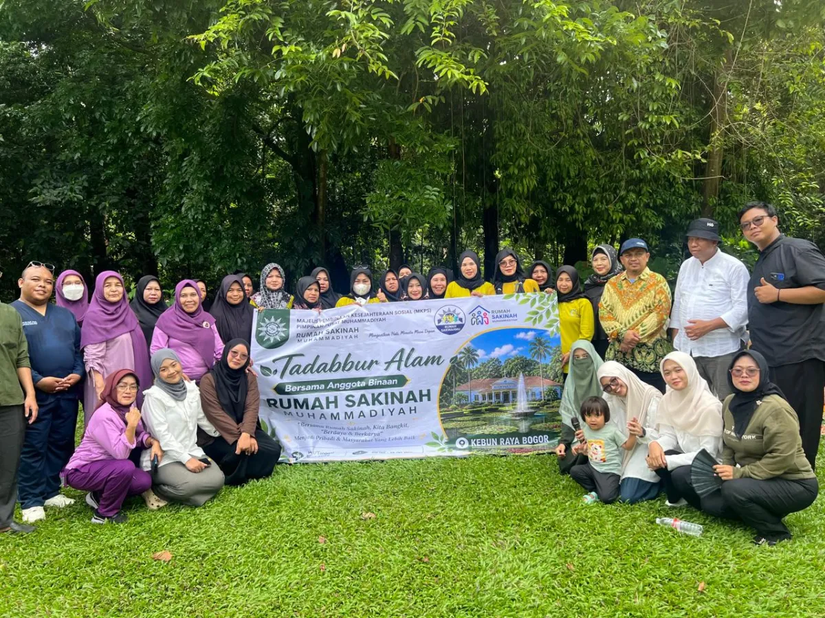 Rumah Sakinah Muhammadiyah Gelar Assessment dan Penguatan Mental bagi Binaan di Kebun Raya Bogor