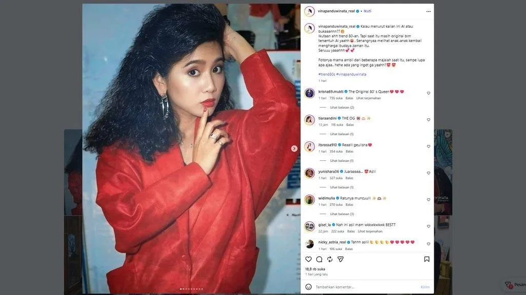 Tren Foto Bergaya Era 1980-an Ramai di Media Sosial, Ini Cara Membuatnya lewat ChatGPT